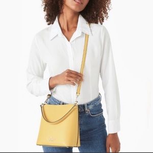 Kate Spade Yellow Tote/Crossbody